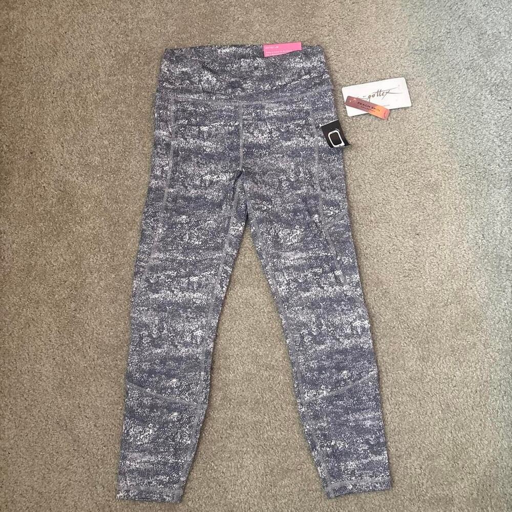 Gottex lab interluxe peach skin leggings size medium